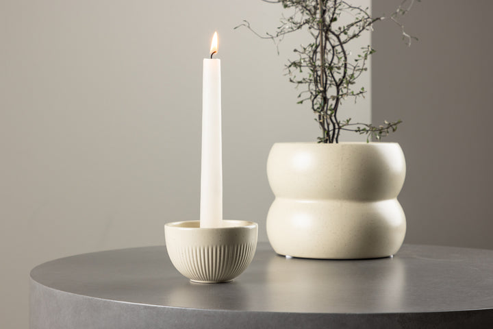 Posh Ljusstake Beige