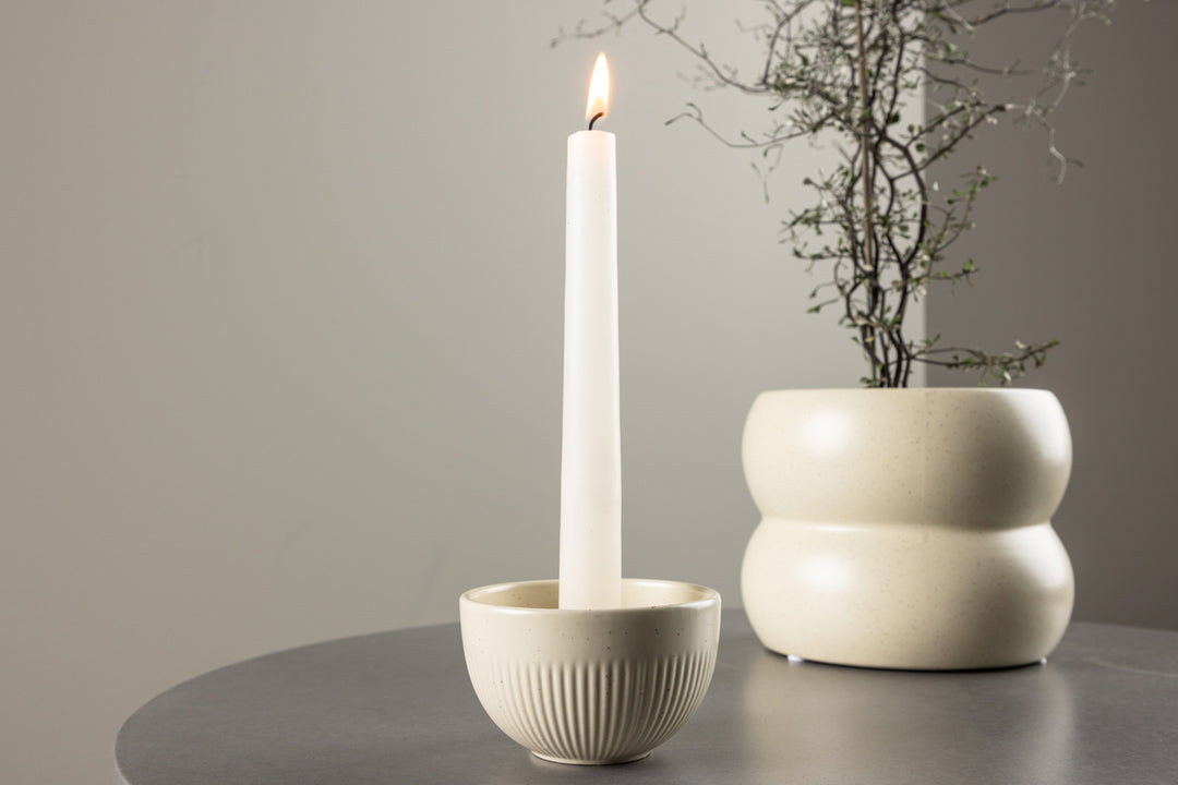 Posh Ljusstake Beige