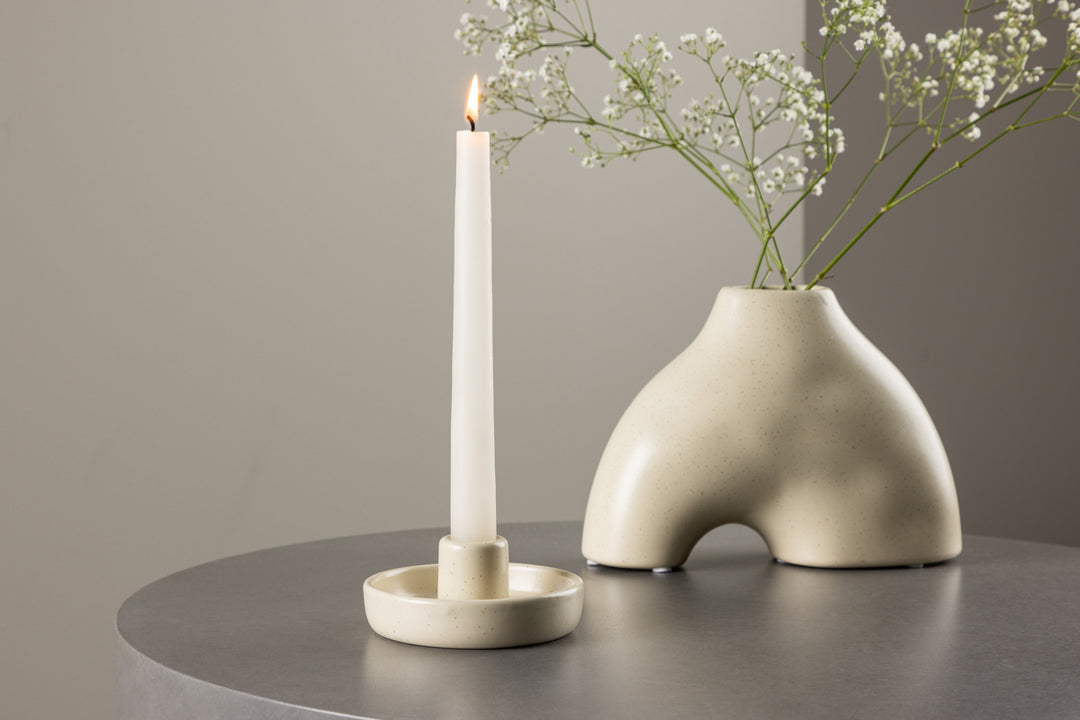 Otis Ljusstake Beige
