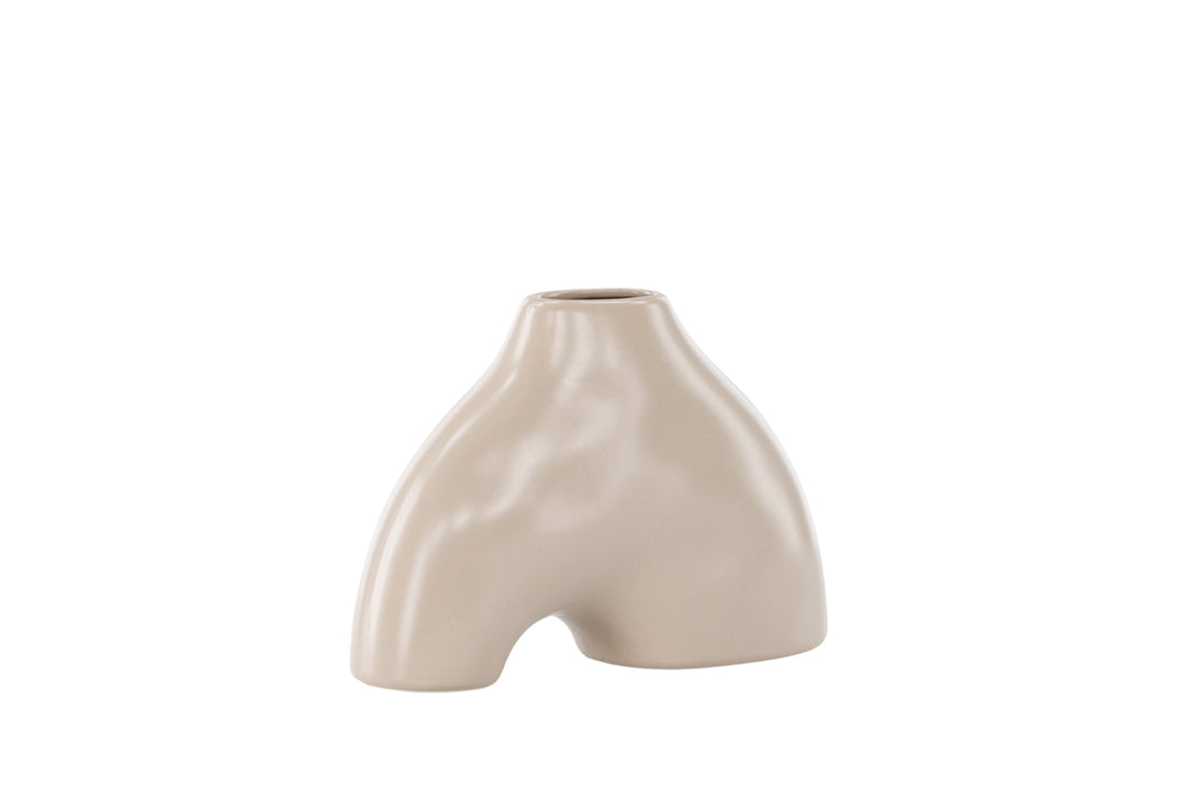 Kento Vas 15x21x8 Beige