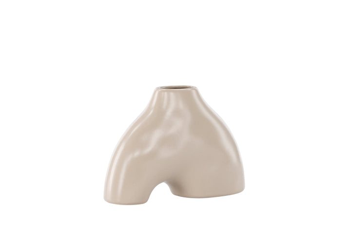 Kento Vas 15x21x8 Beige