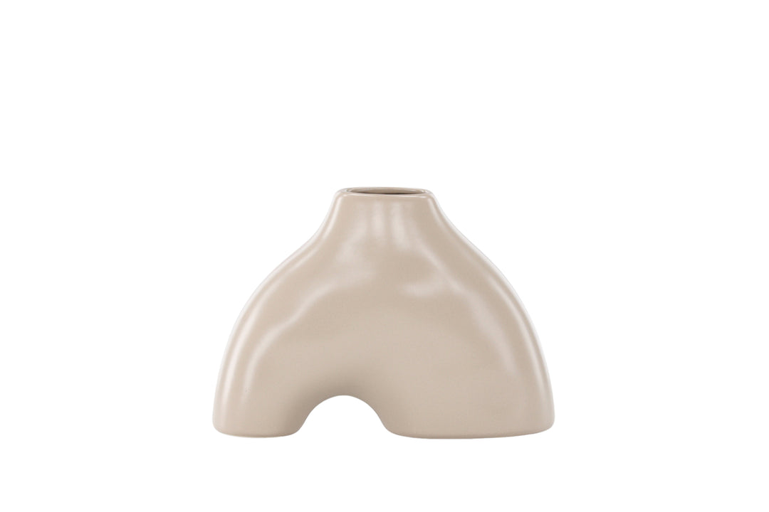 Kento Vas 15x21x8 Beige
