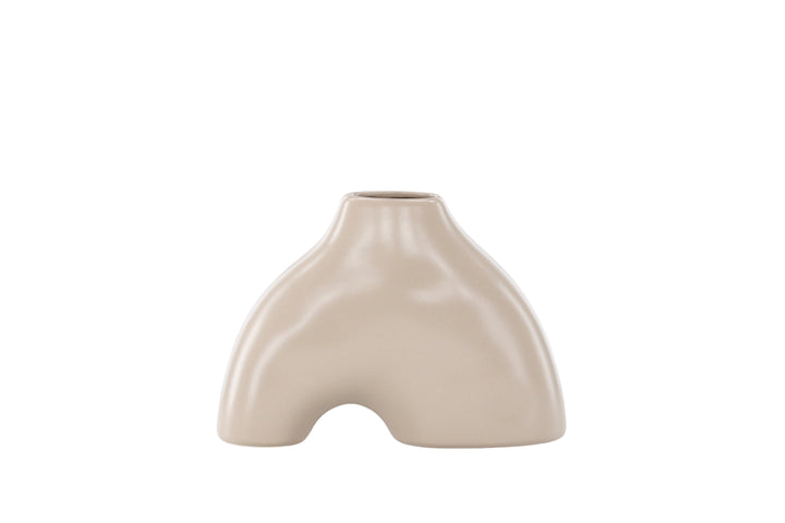 Kento Vas 15x21x8 Beige