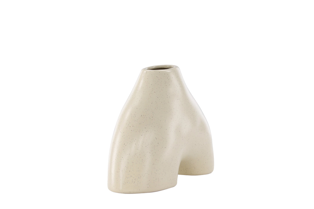 Kento Vas 15x21x8 Beige
