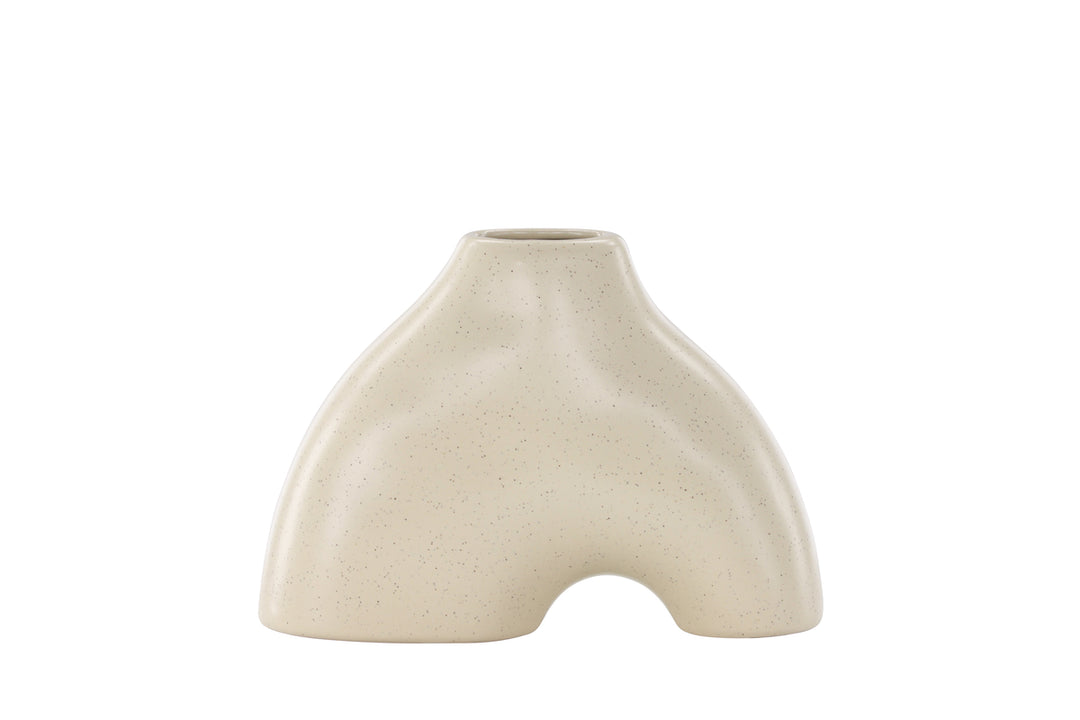 Kento Vas 15x21x8 Beige