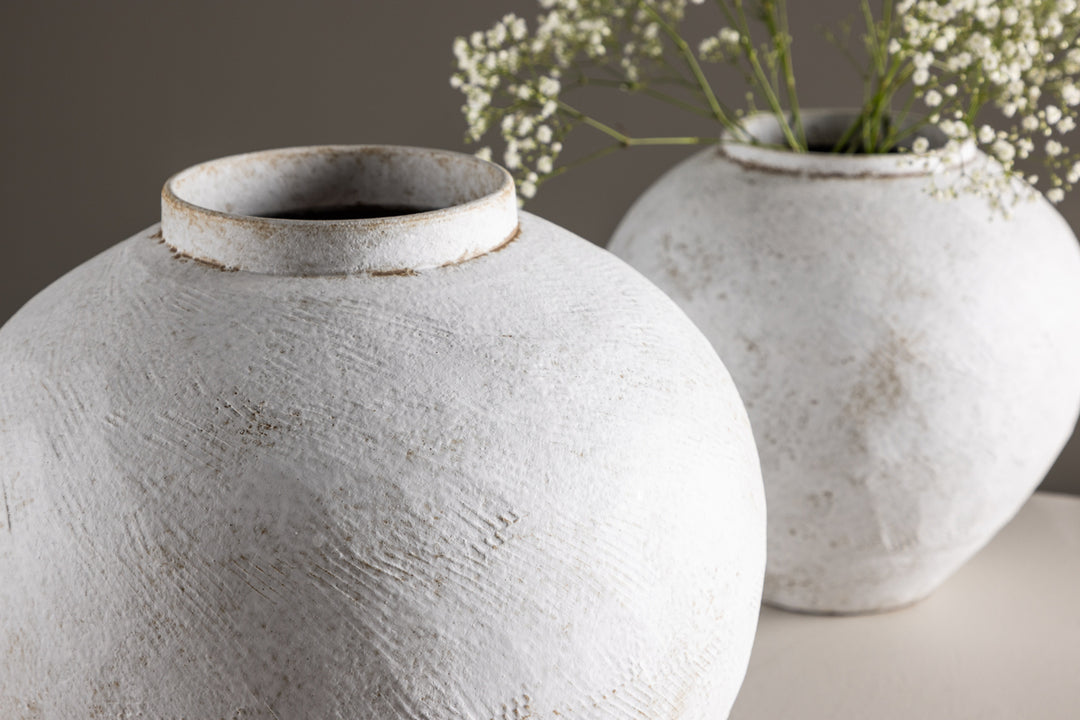 Globe Vas Ø28 Beige