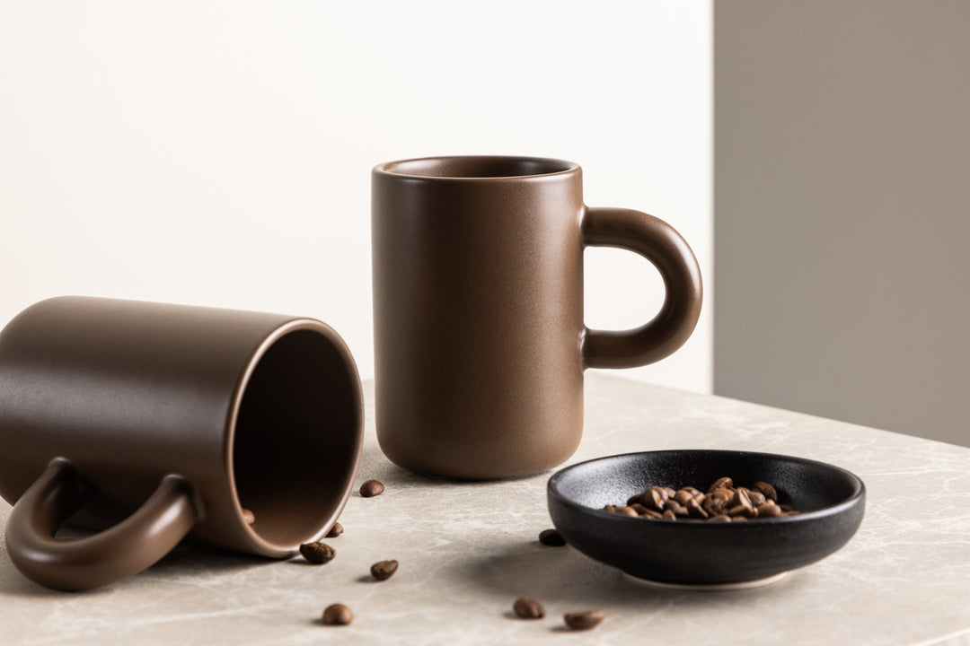 Active Kaffekoppar 2-pack Brun