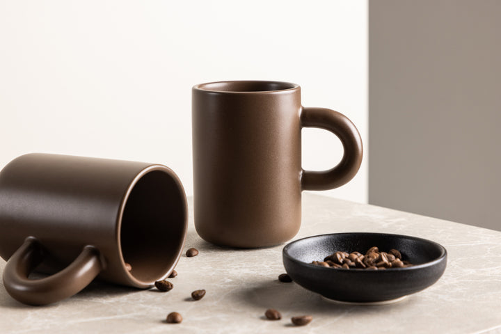 Active Kaffekoppar 2-pack Brun