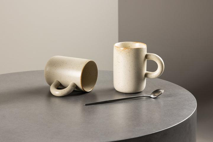 Active Kaffekoppar 2-pack Beige