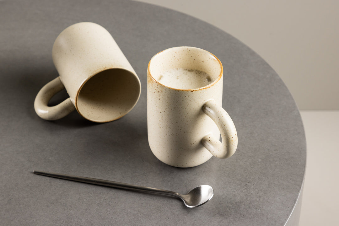 Active Kaffekoppar 2-pack Beige