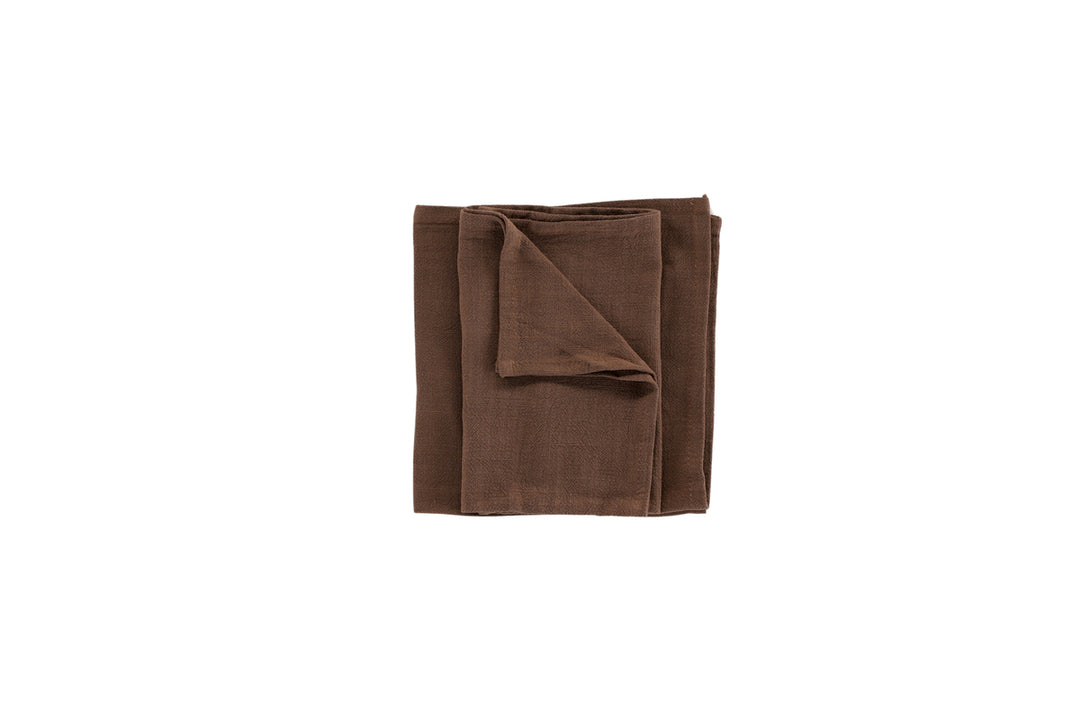 Bloria Servetter 2-pack Mörkbrun