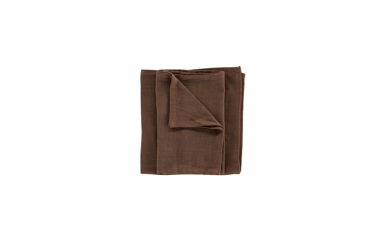 Bloria Servetter 2-pack Mörkbrun