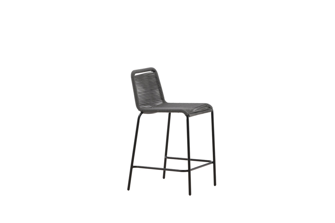 Lindos Barstolar 2-pack Mörkgrå