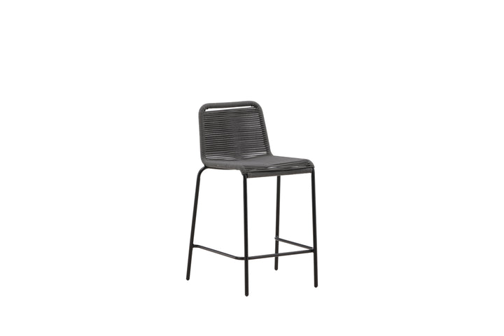 Lindos Barstolar 2-pack Mörkgrå