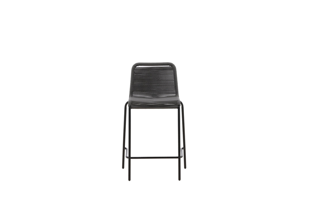 Lindos Barstolar 2-pack Mörkgrå
