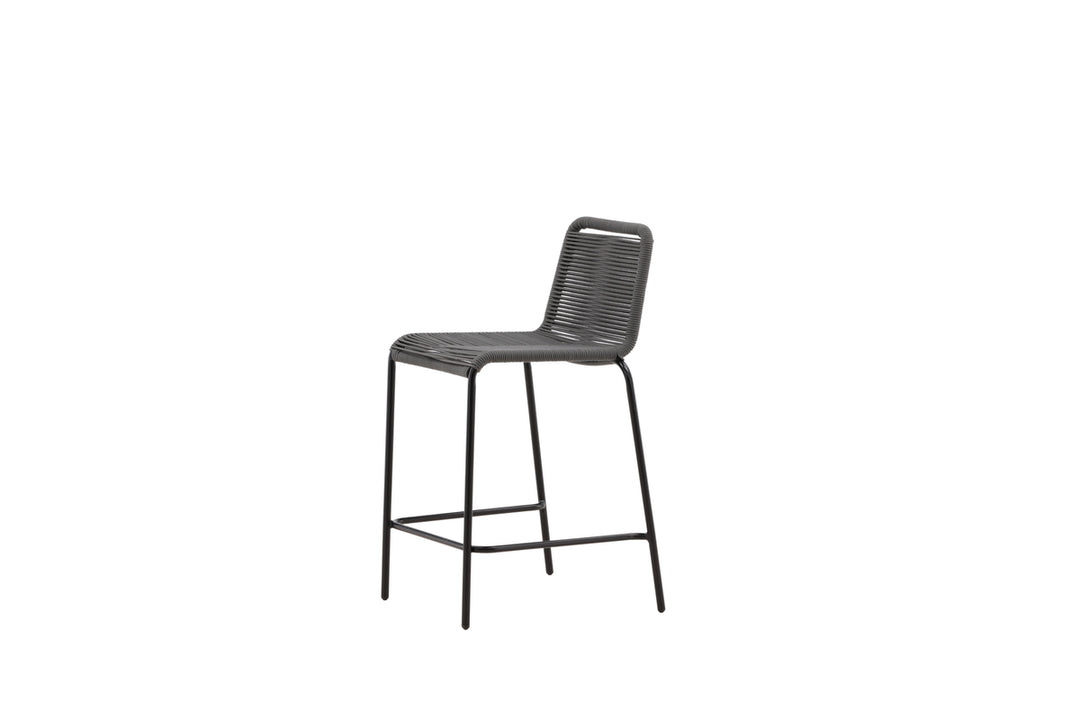 Lindos Barstolar 2-pack Mörkgrå