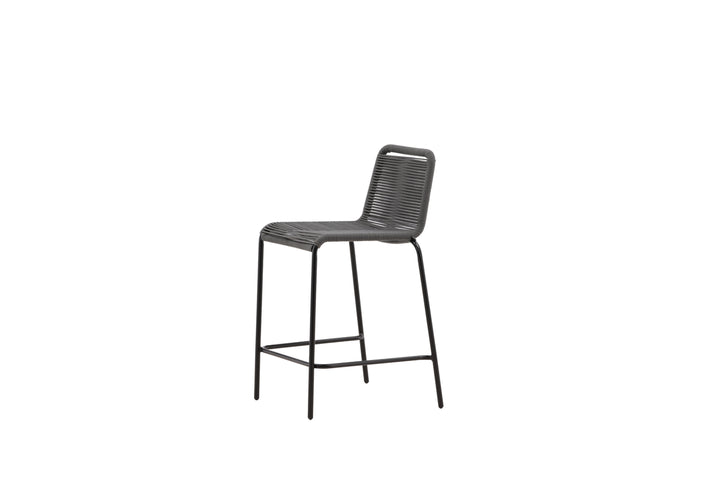 Lindos Barstolar 2-pack Mörkgrå