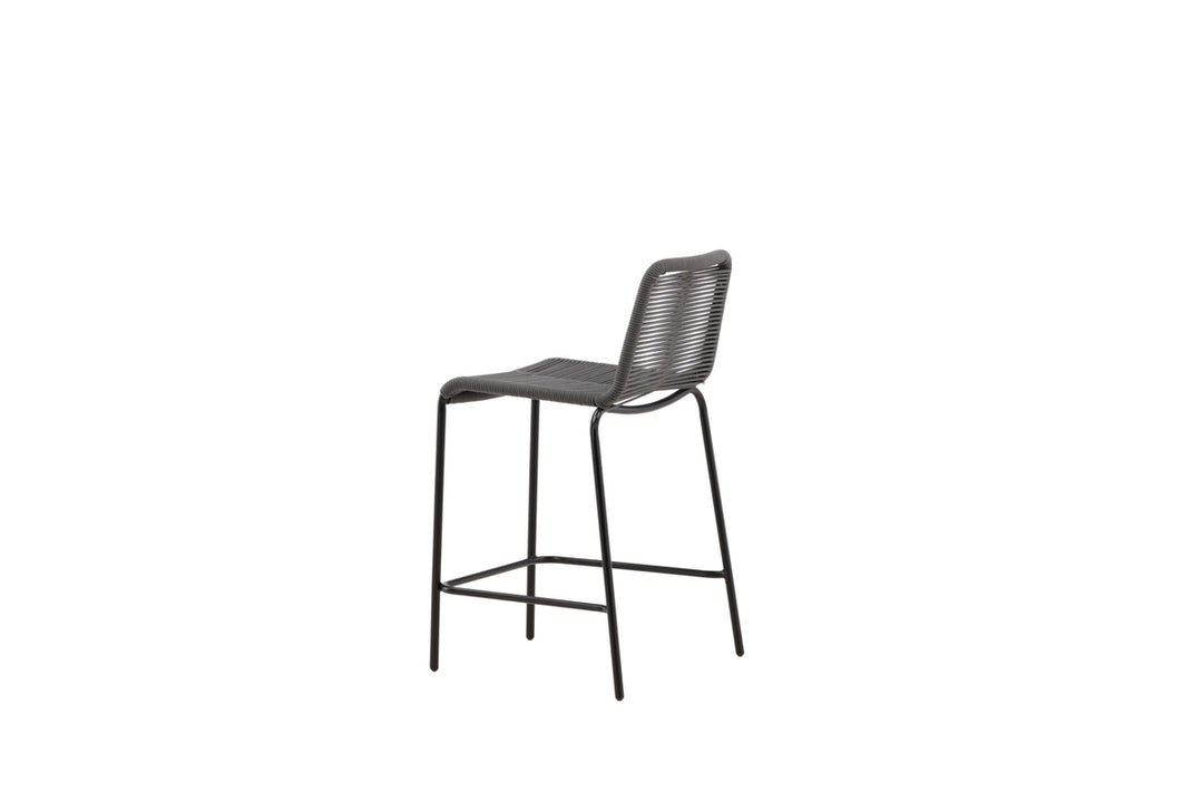 Lindos Barstolar 2-pack Mörkgrå