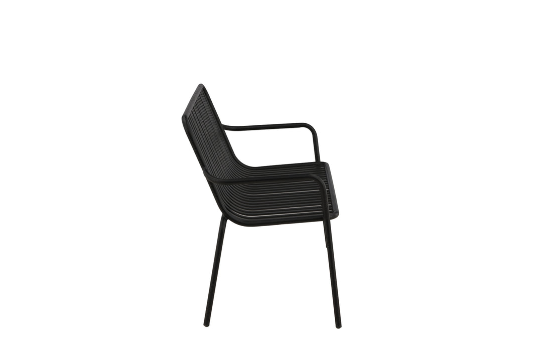 Peking Bänksoffa 64 x 85 x 130 Svart