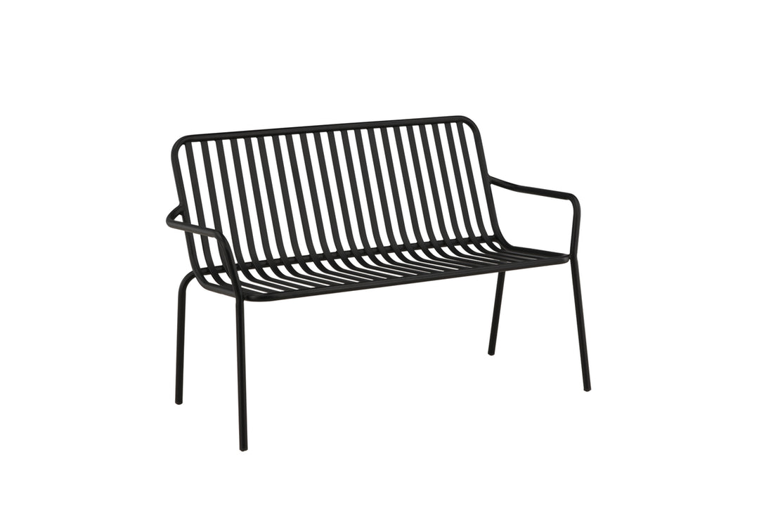 Peking Bänksoffa 64 x 85 x 130 Svart
