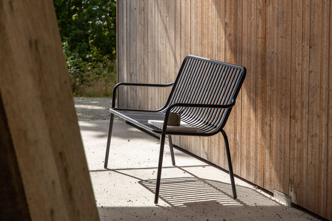 Peking Bänksoffa 64 x 85 x 130 Svart
