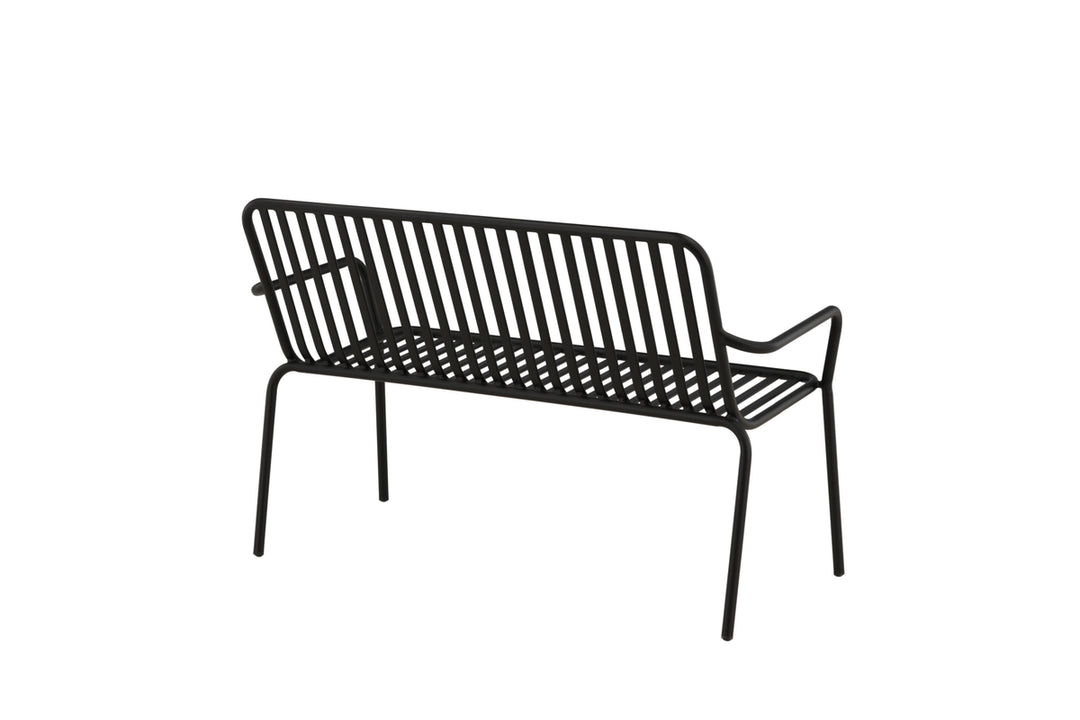 Peking Bänksoffa 64 x 85 x 130 Svart