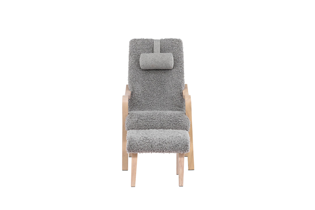 Fårö Loungefåtölj Ljusgrå