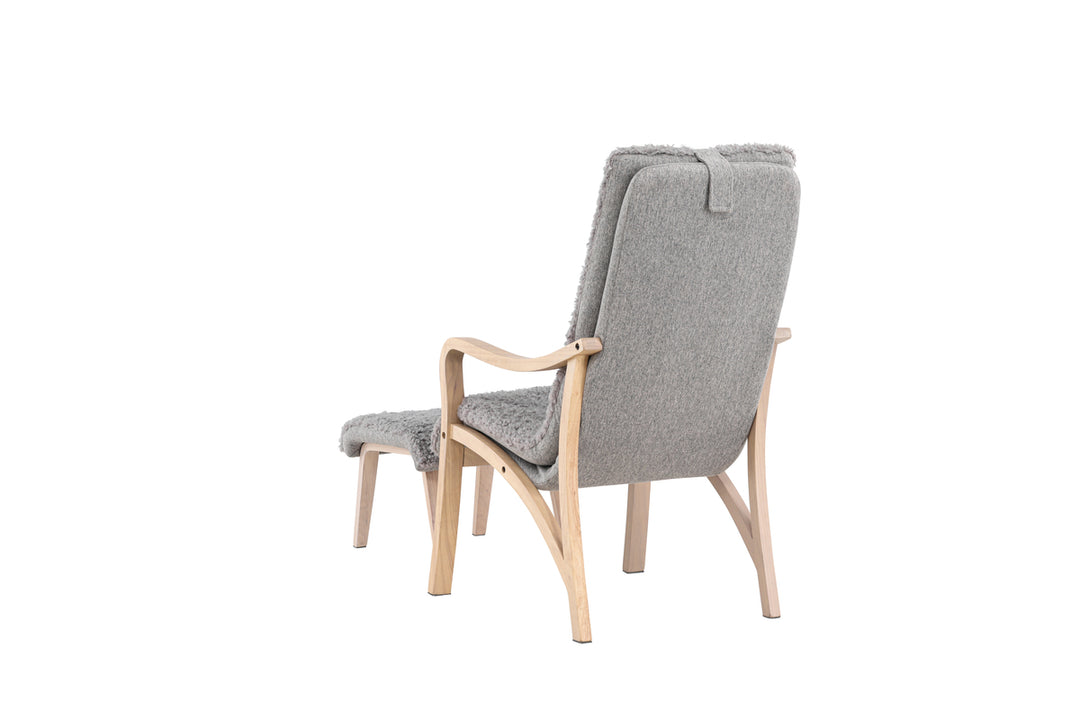 Fårö Loungefåtölj Ljusgrå