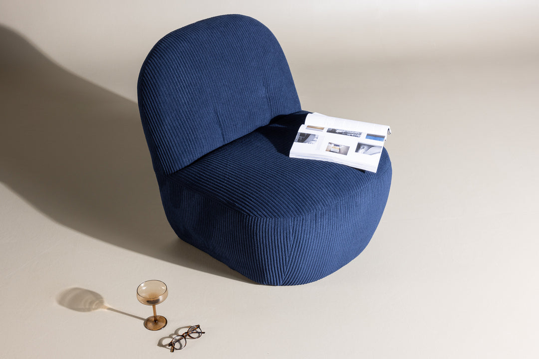 Mahla Loungefåtölj Marin