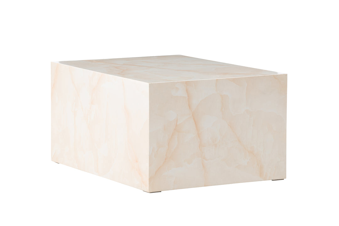 York Soffbord Light Yellow 80x60cm
