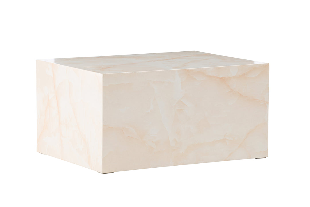 York Soffbord Light Yellow 80x60cm
