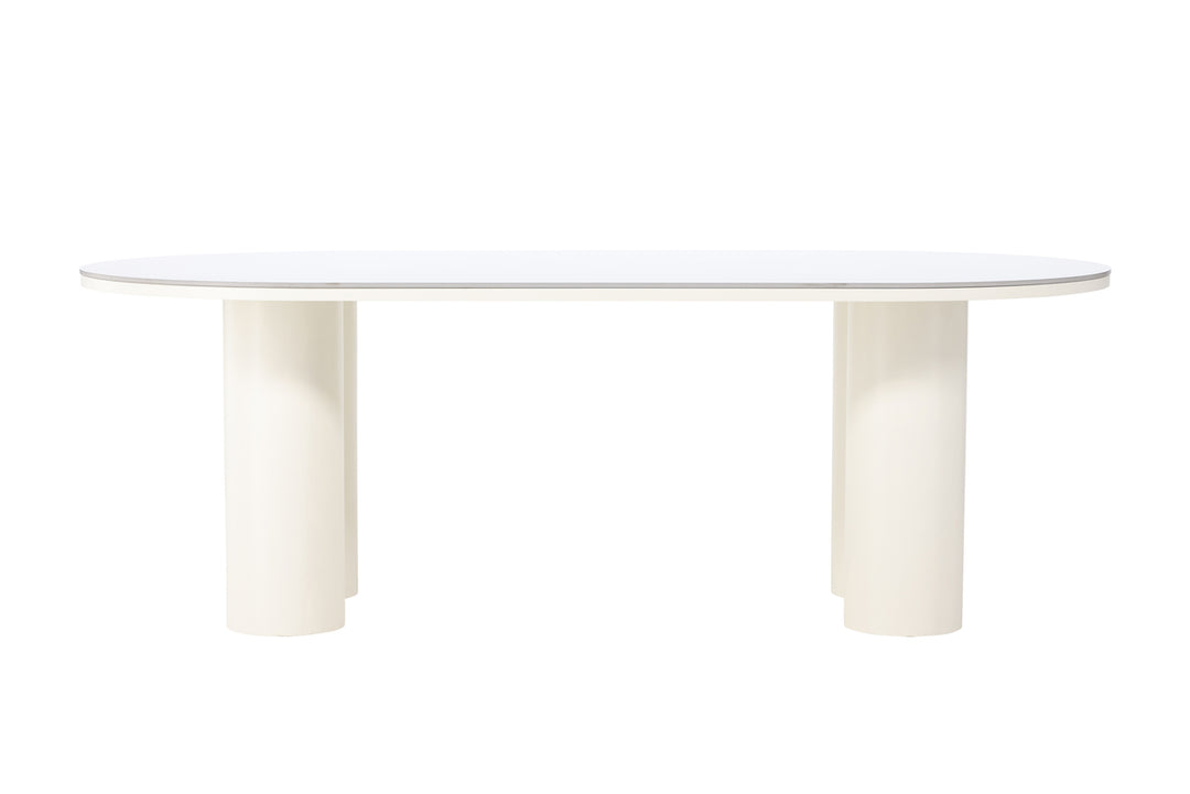 Havstenssund Rektangulära Matbord 220 x 110 Vit