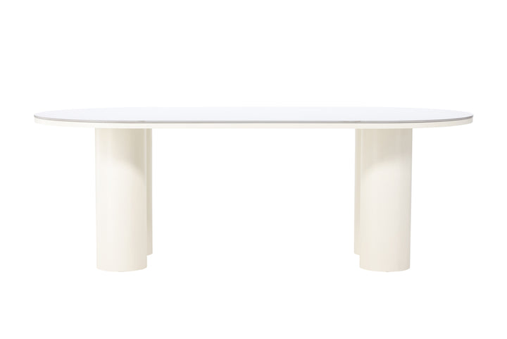 Havstenssund Rektangulära Matbord 220 x 110 Vit