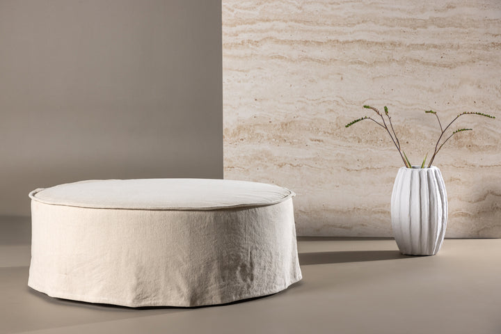Vindö Sittpuff Beige