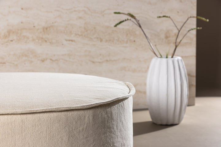 Vindö Sittpuff Beige