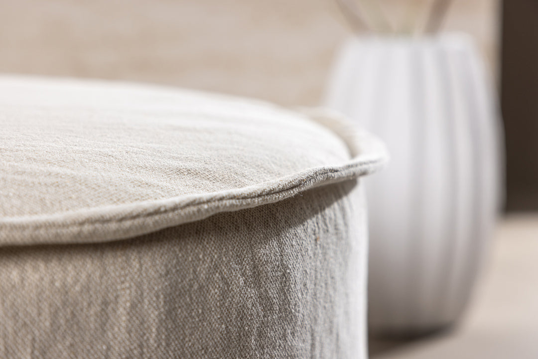 Vindö Sittpuff Beige