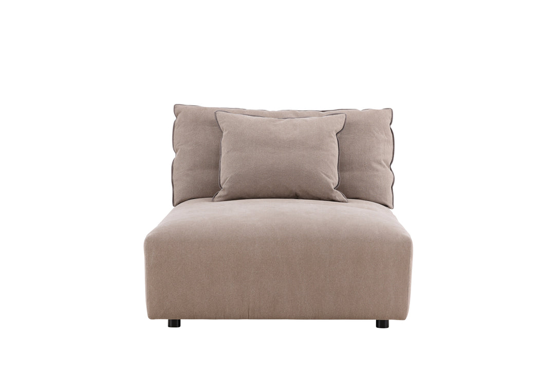 Malö Loungefåtölj Brun