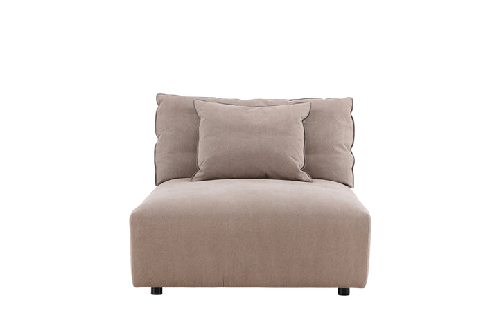 Malö Loungefåtölj Brun