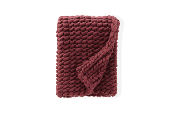 Kate Pläd Burgundy