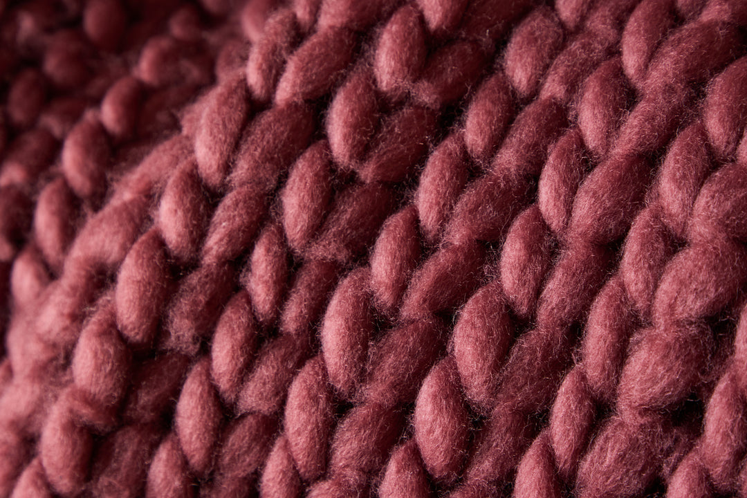 Kate Pläd Burgundy
