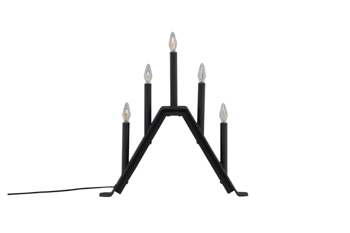 Åre Adventsljusstake 32x36 Svart