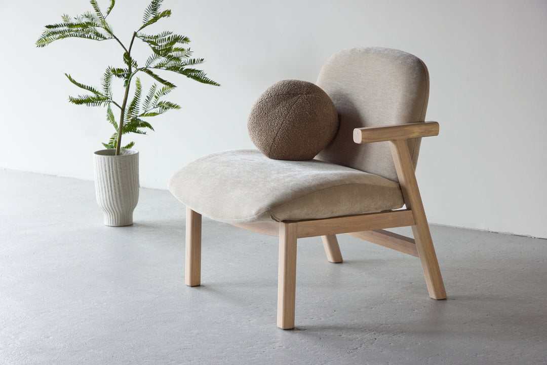 Rile Fåtölj Beige