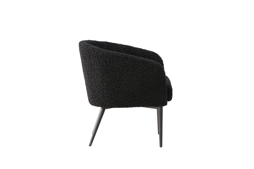 Fluffy Fåtölj Svart