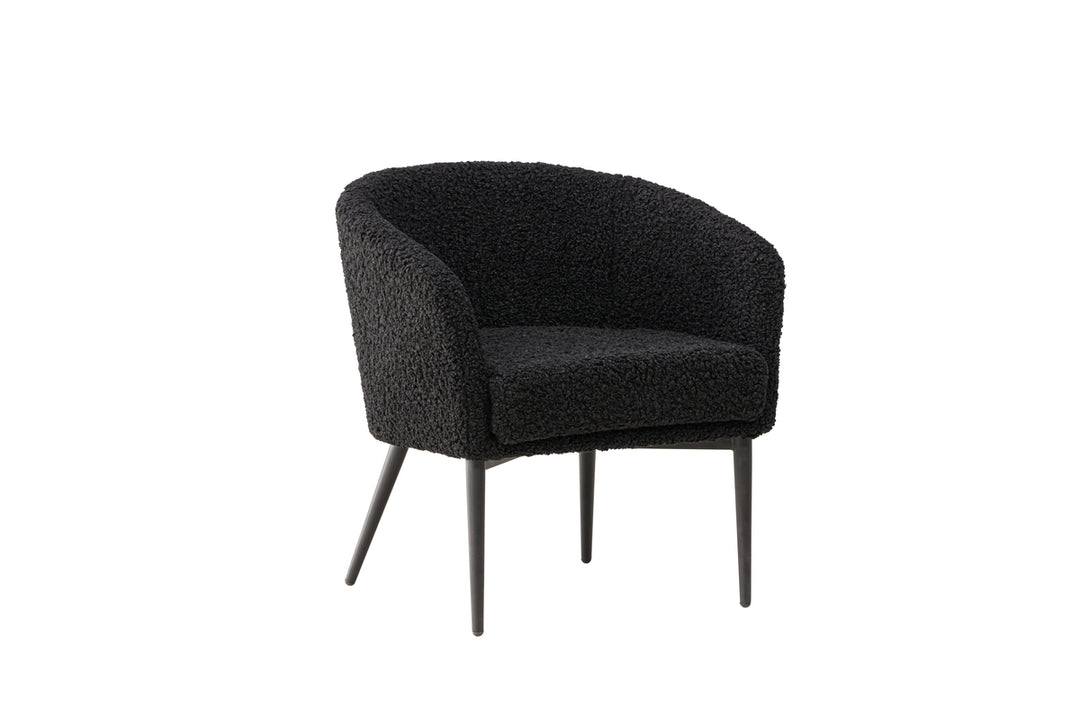 Fluffy Fåtölj Svart