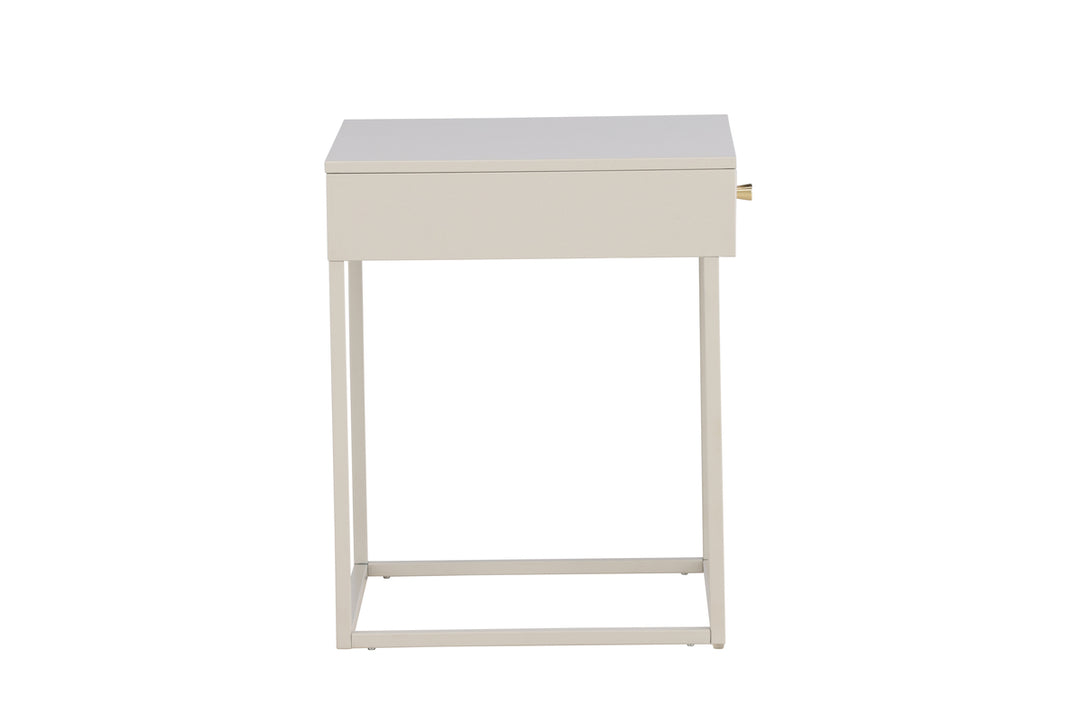 Bakal Sängbord Beige