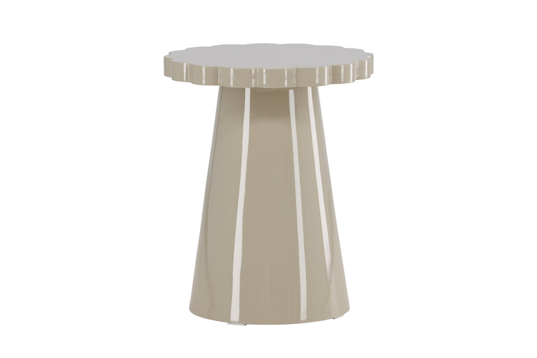 Krull Sidobord Beige