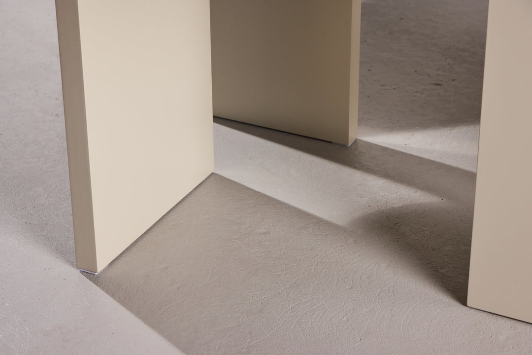 Flower Matbord Beige