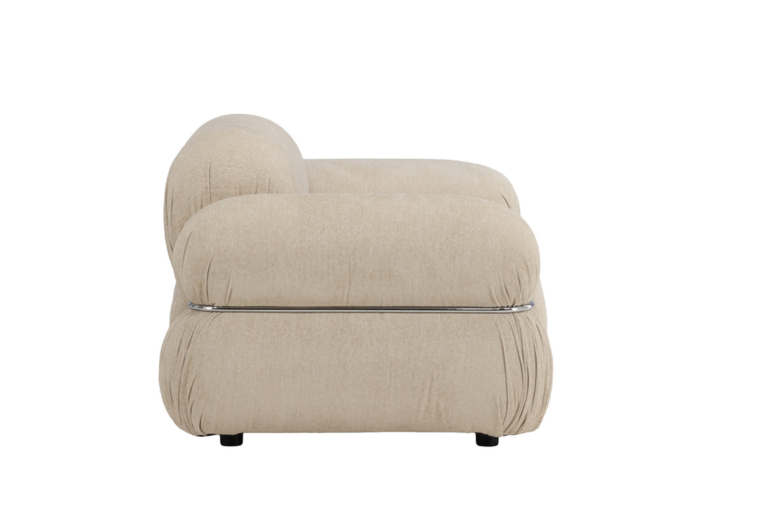 Mika Loungefåtölj Beige