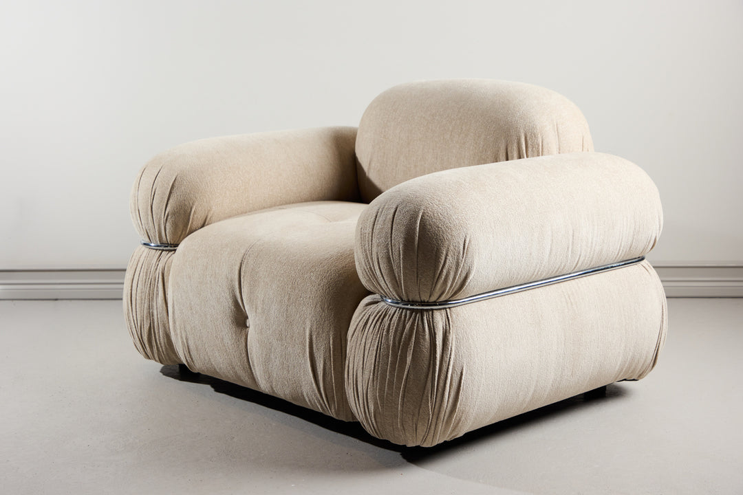 Mika Loungefåtölj Beige