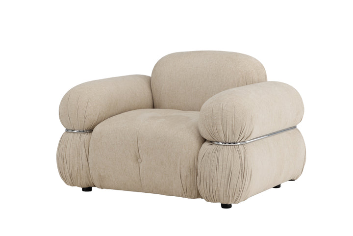 Mika Loungefåtölj Beige